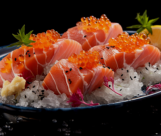 sushi nigiri de atún