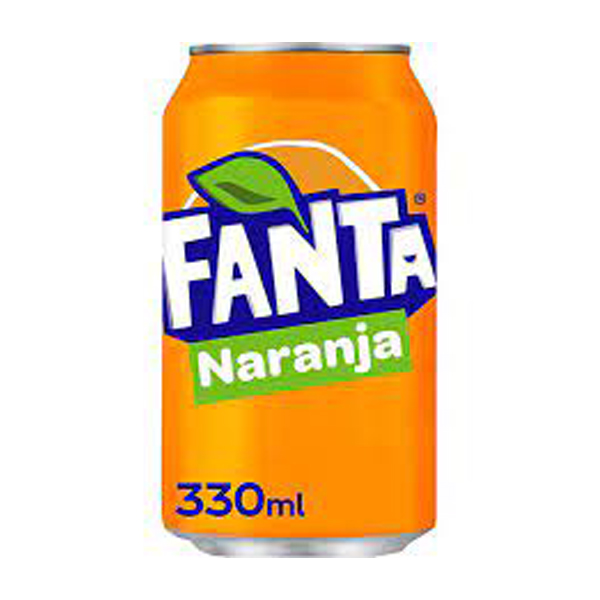 Fanta Naranja, 0.33L